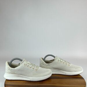 Womens Kizik Lima Ivory Knit Comfort Casual Shoes Sneakers Size 9 M GUC‎